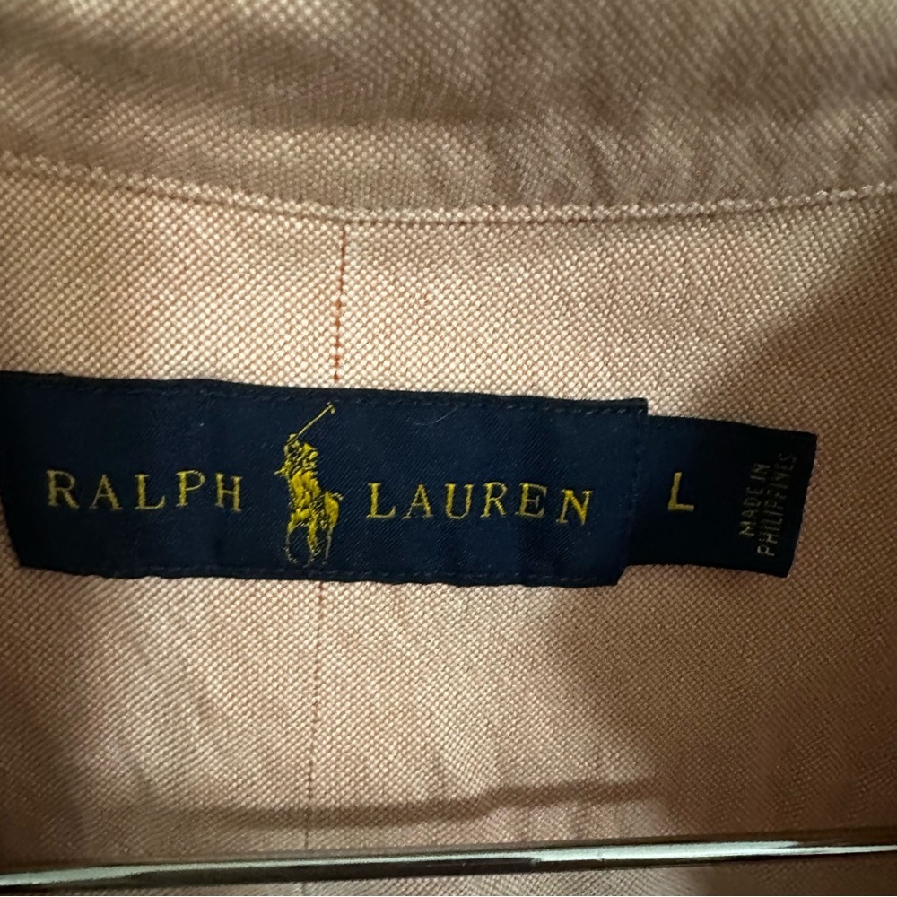 Ralph Lauren Pink Casual Button Down Shirt - Picture 3 of 5